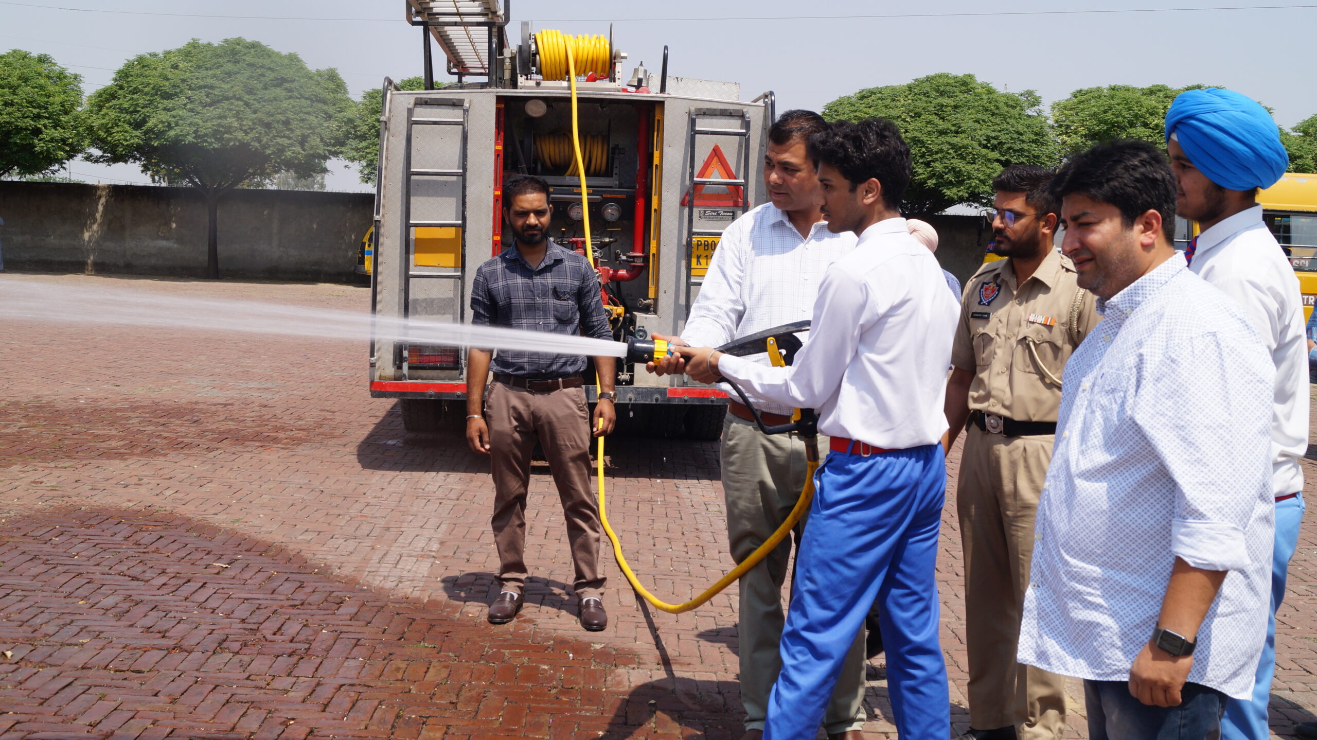 St Francis Convent School Kartarpur Punjab Fire Safety Seminar 