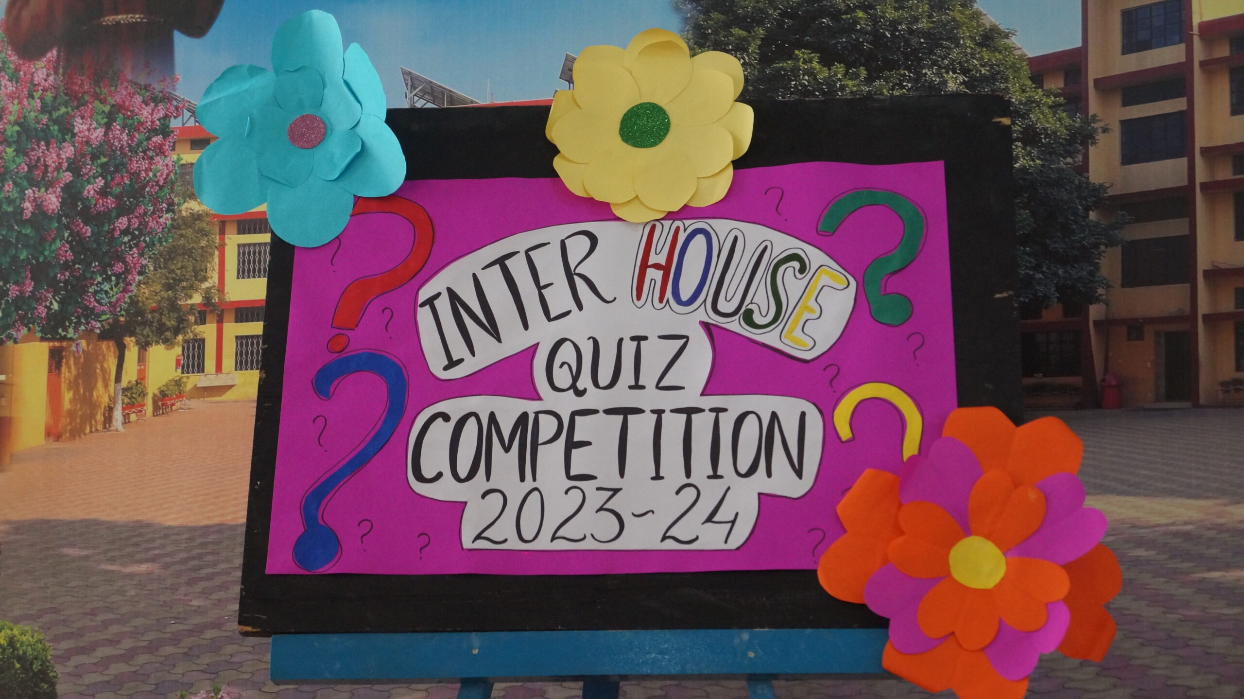 INTER HOUSE QUIZ COMPETITION- 2023-24 FOR CLASSES 3RD TO 5TH