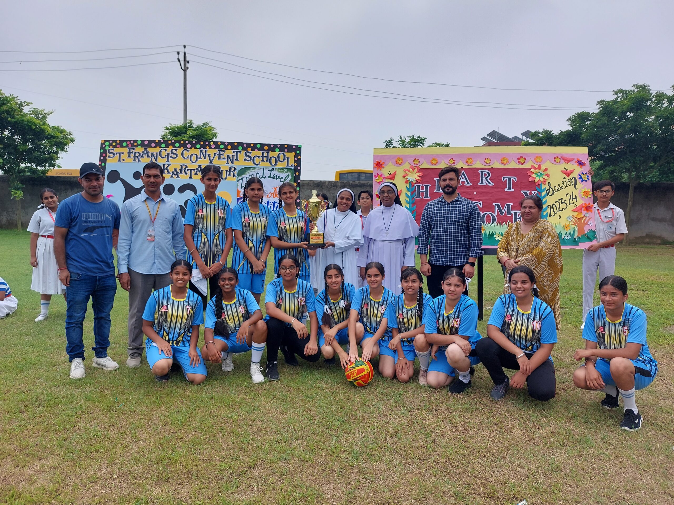 FINAL MATCH ZONAL LEVEL THROWBALL COMPETITION-(2023-24)