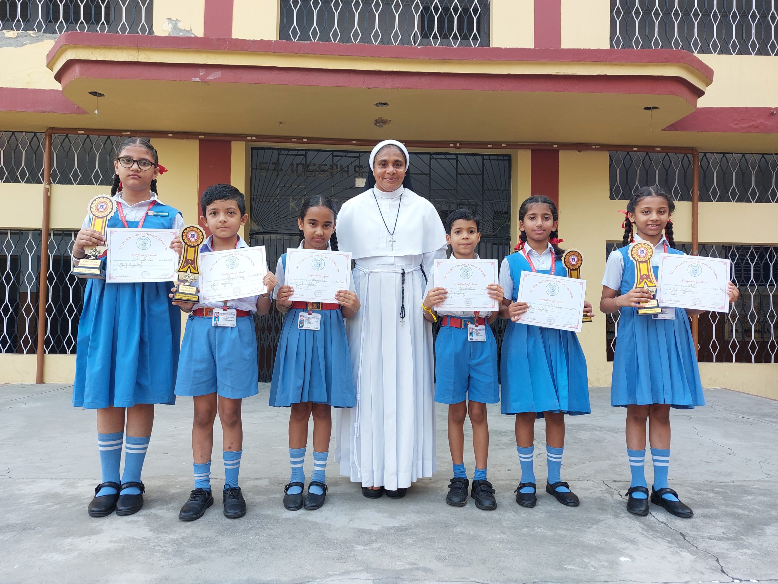 PRIZE DISTRIBUTION FOR CULTURAL ACTIVITIES (CLASSES 2ND & 3RD)