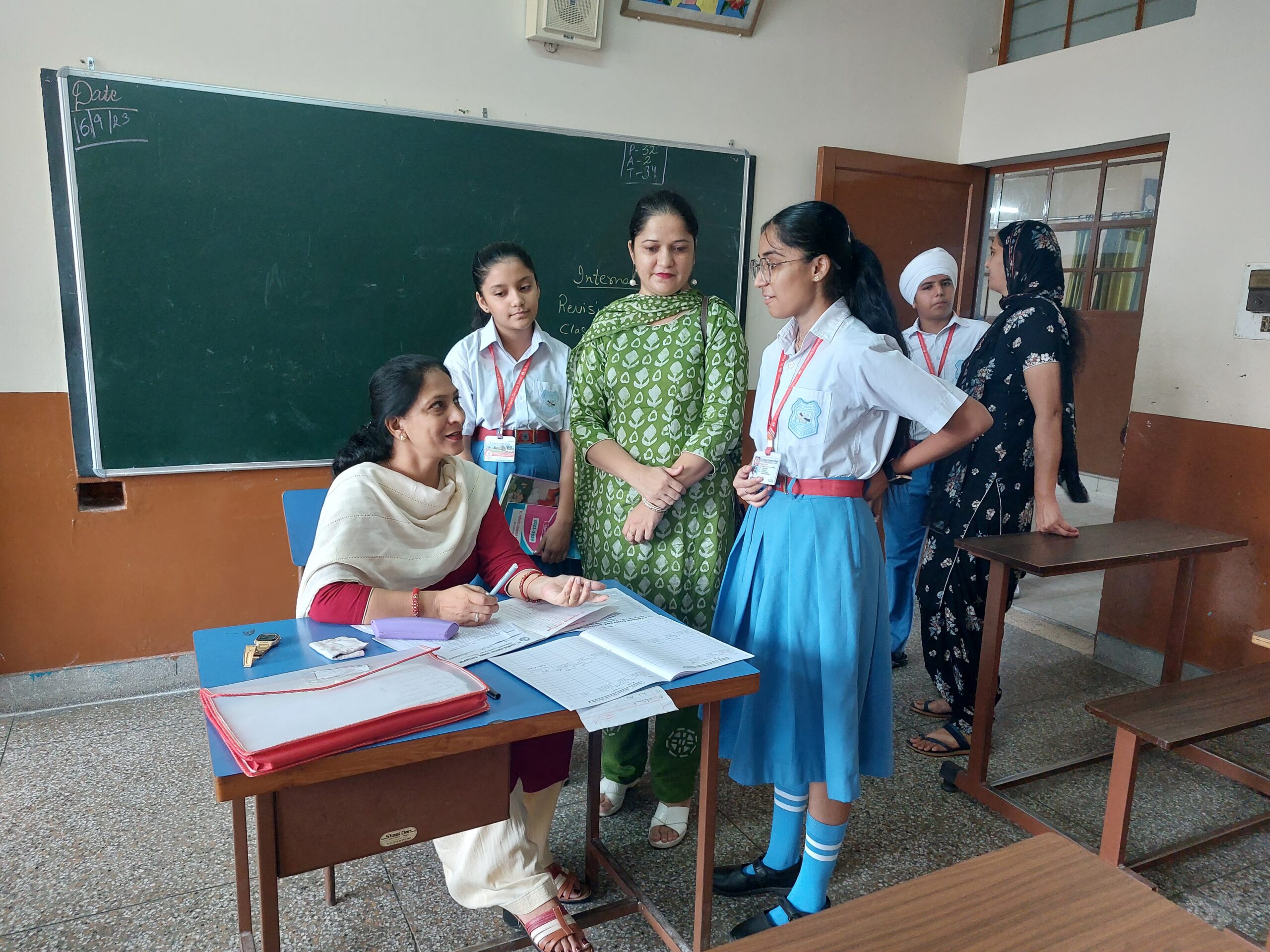 PARENTS-TEACHERS MEETING…