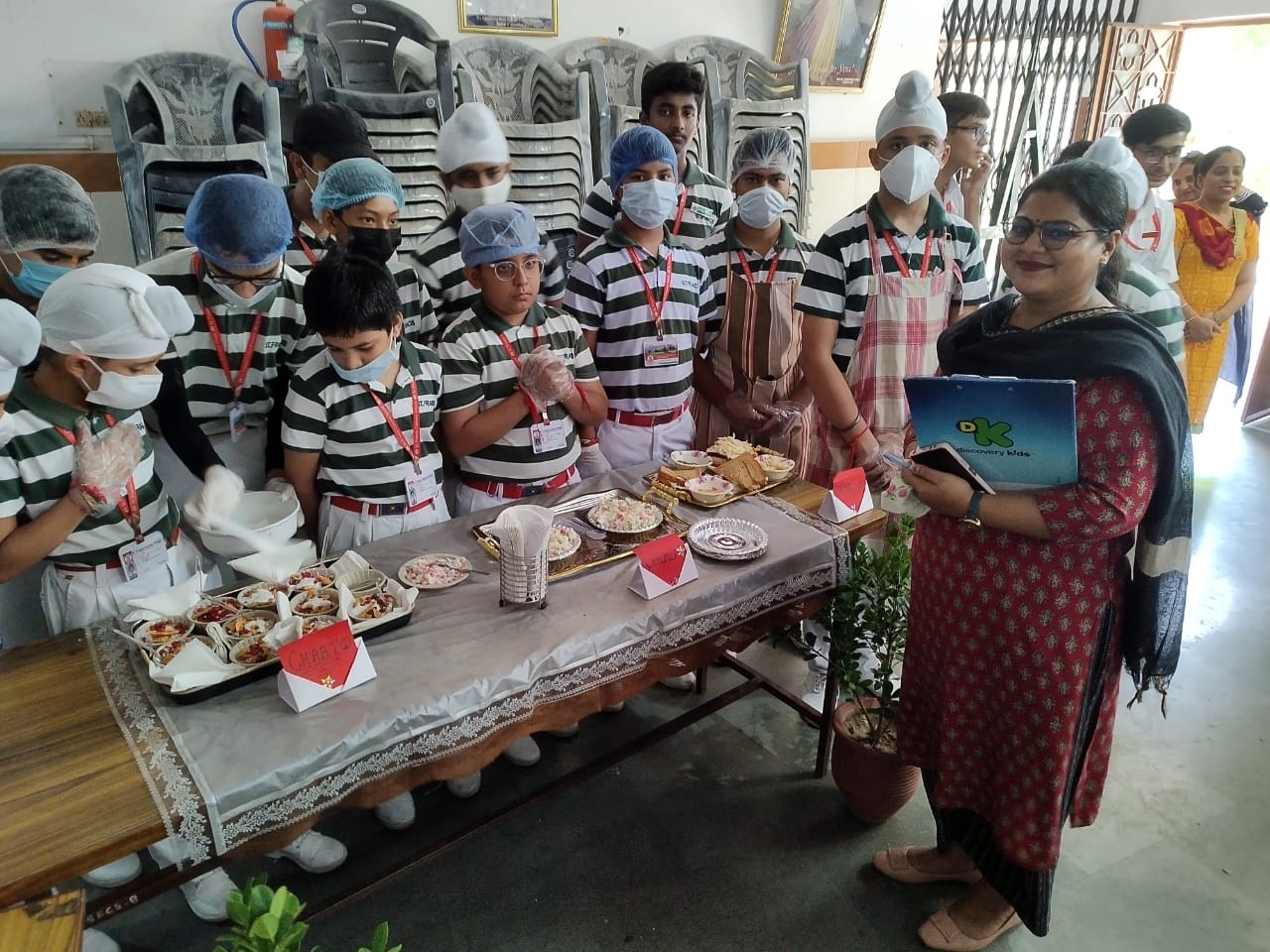 Inter House Non Fire Cooking Competition (Boys) 2023-24