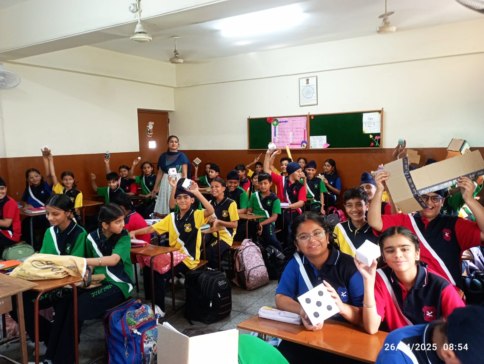 Activity of statistical graphics… Classes VI to VIII