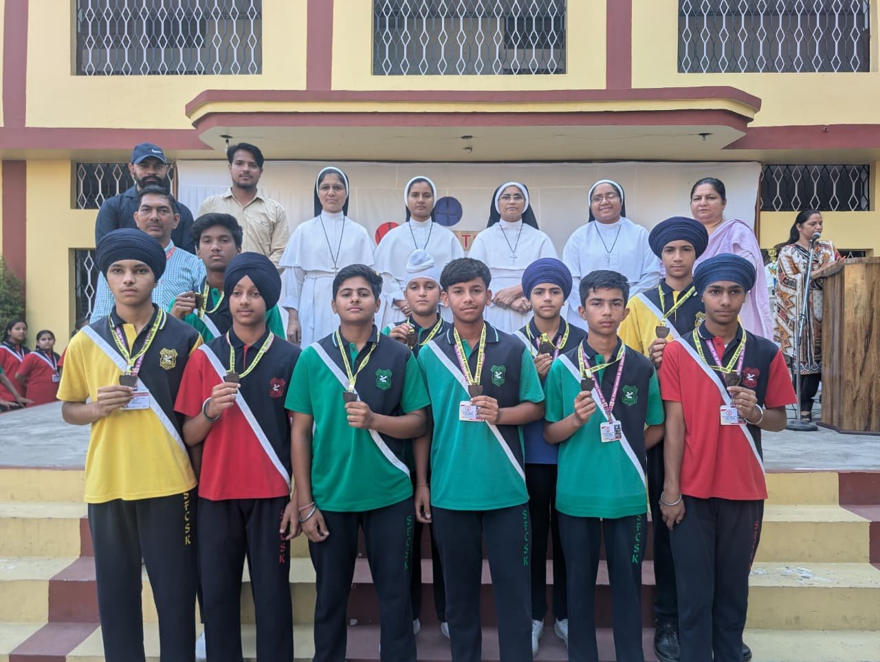 Proud Zonal Achievers